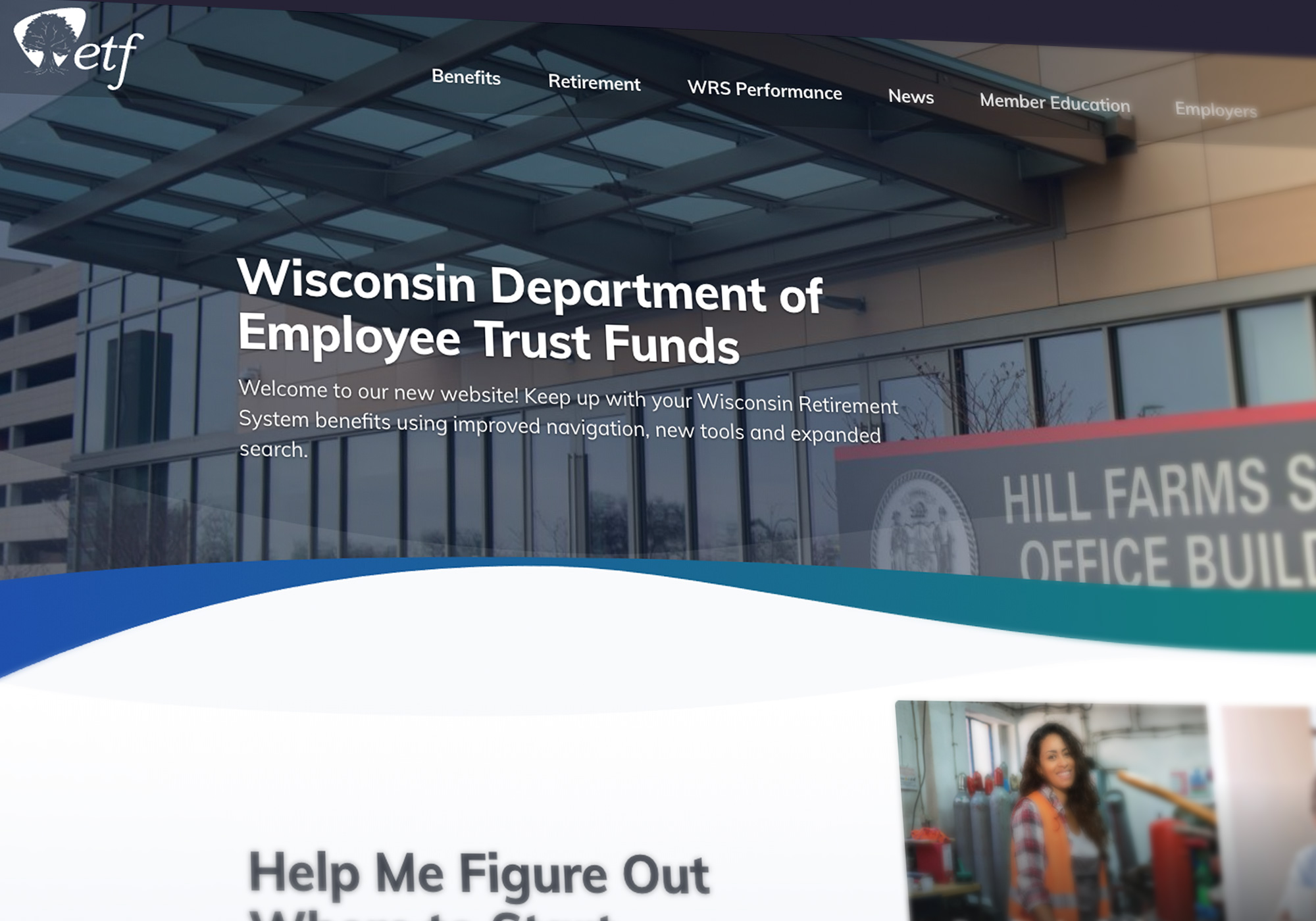 Wisconsin Department of Employee Trust Funds website