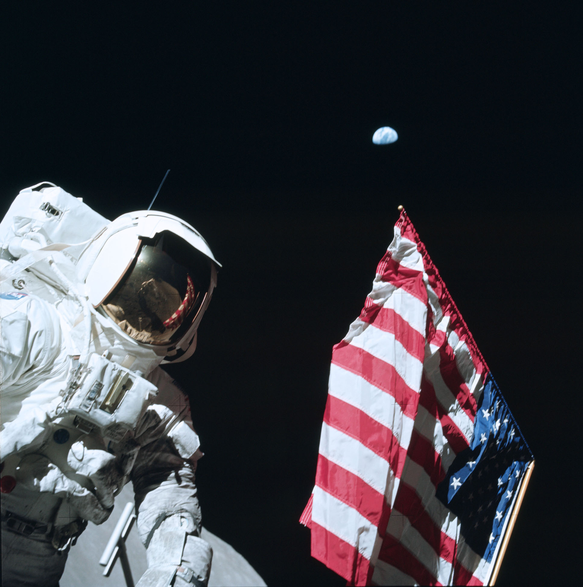 Photo from Project Apollo Archive - Astronaut