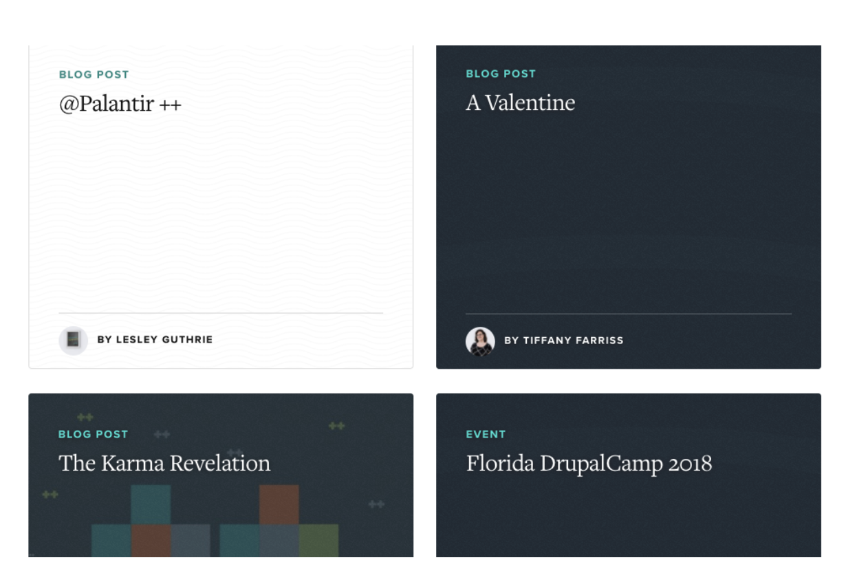 Light and dark blocks