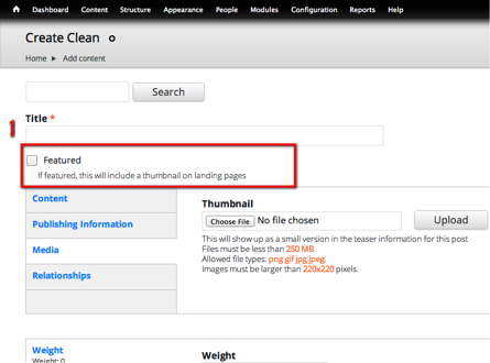 Screenshot of conditional fields before
