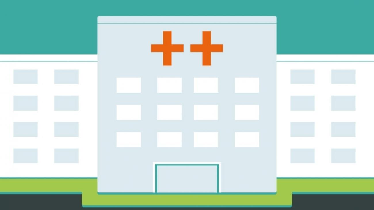 Illustration of hospital
