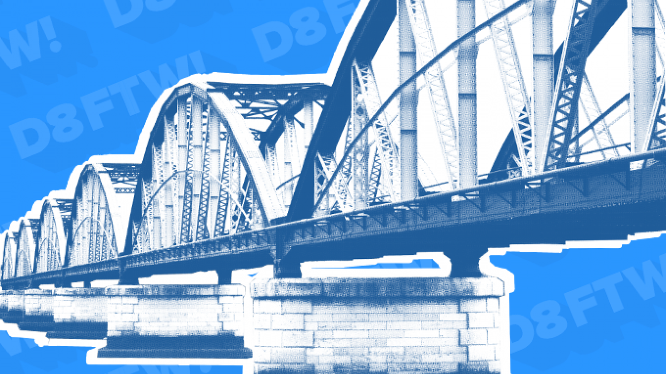 Illustration of bridge.