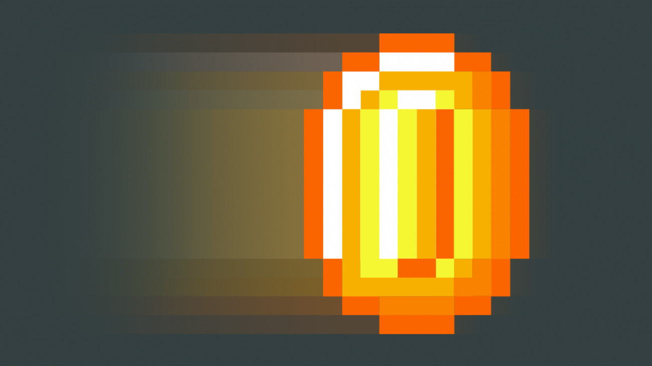 Illustration of video game token