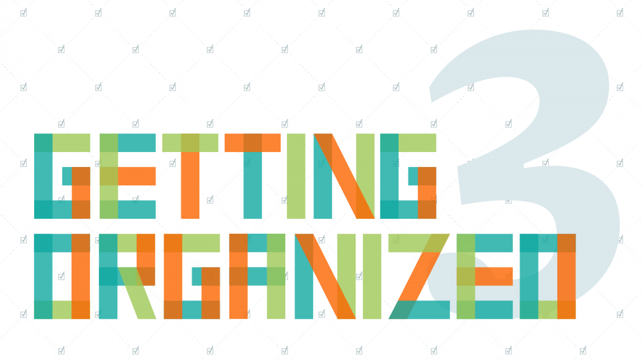 Getting Organized with the number 3