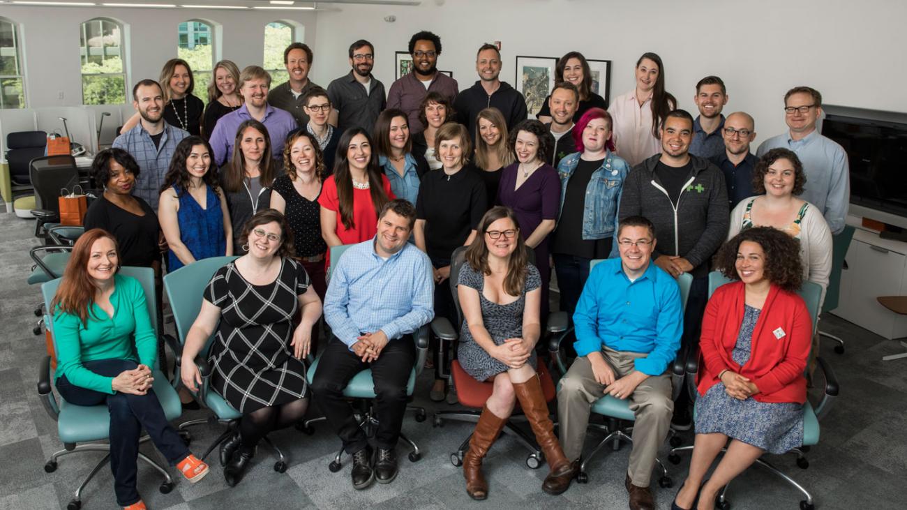Photo of Palantir team