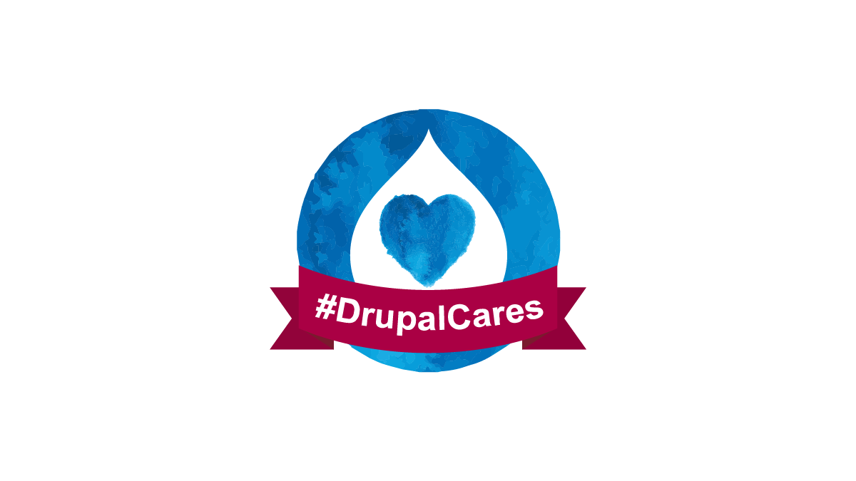 #DrupalCares badge
