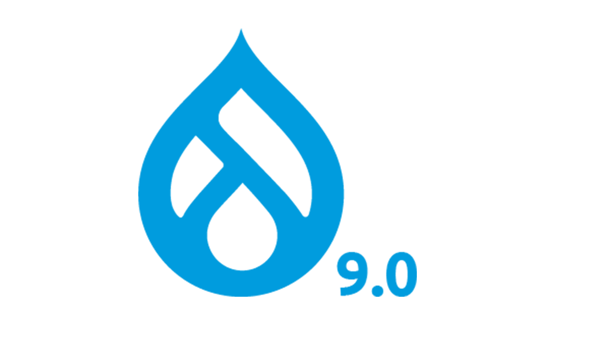 Drupal 9.0 logo