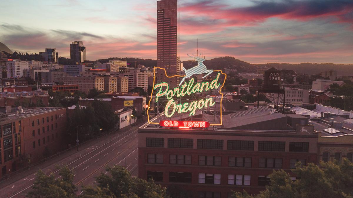 Portland Oregon shot