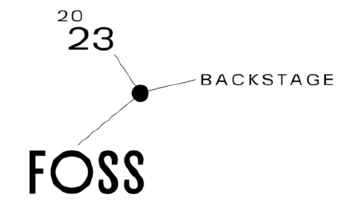 FOSS Backstage 2023 logo