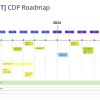 Image of a CDP roadmap for 2023 and 2024